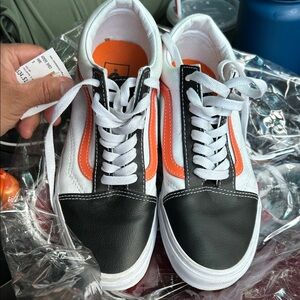 Vans Black and White Sneakers
